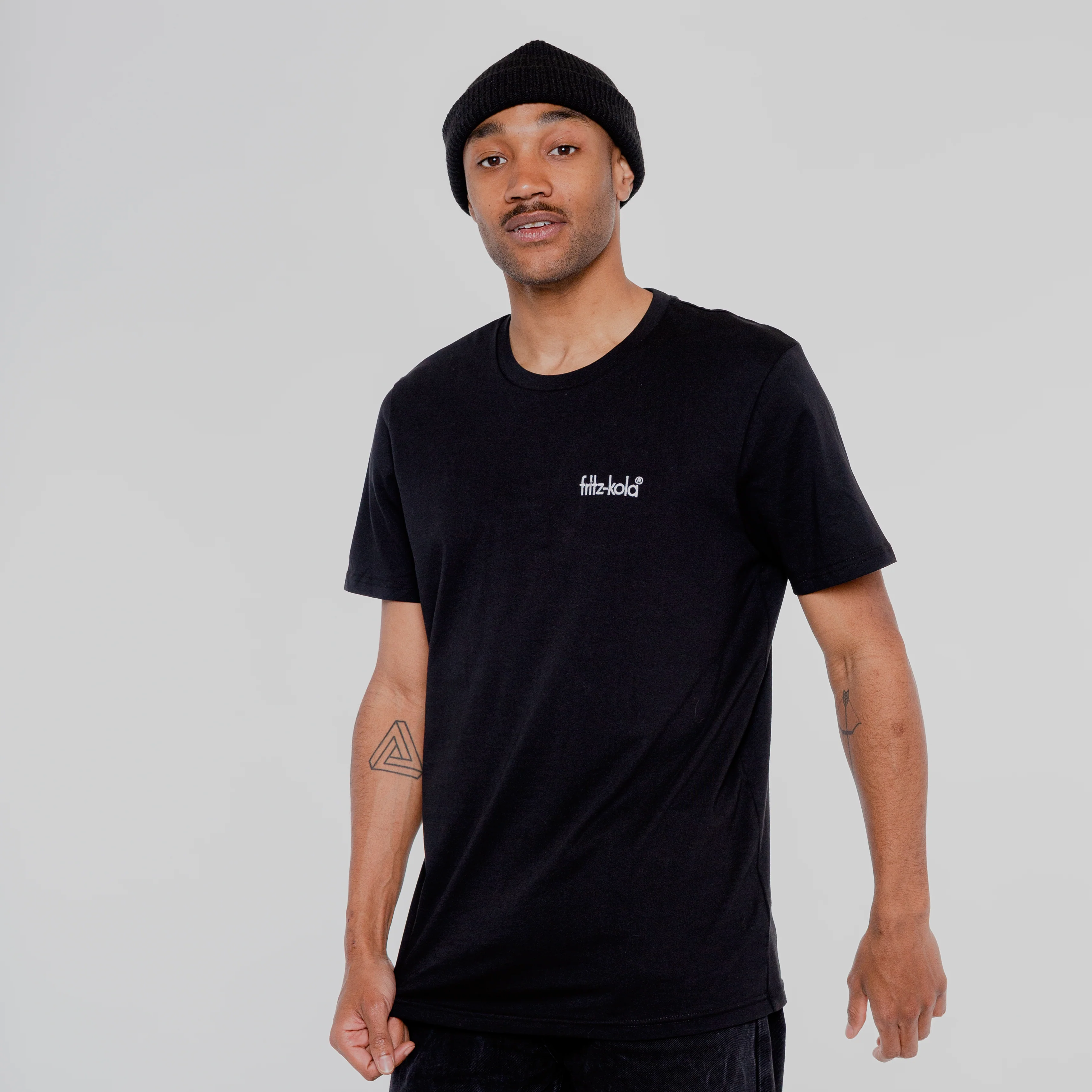 fritz-kola shirt 'classic' mit stick - schwarz - Image 4